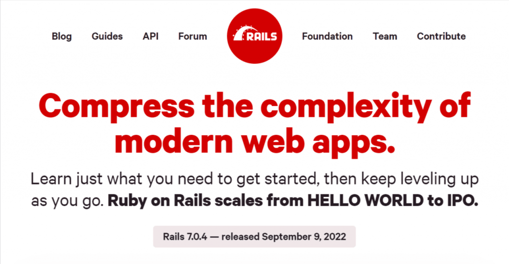 Ruby on Rails
