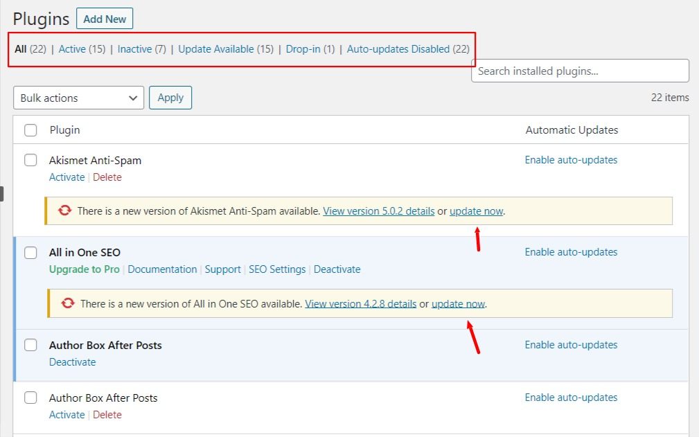 WordPress Plugins