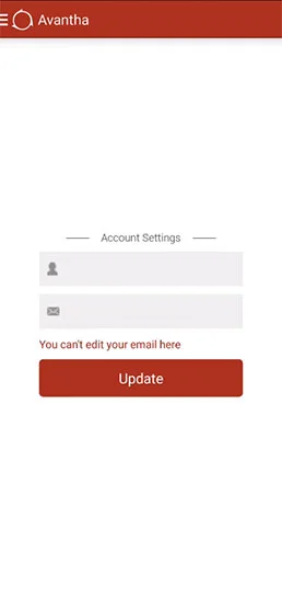 avantha iOS app screen 4