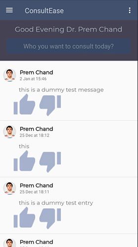 consultease Android app screen 4
