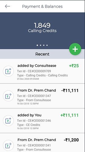 consultease Android app screen 6