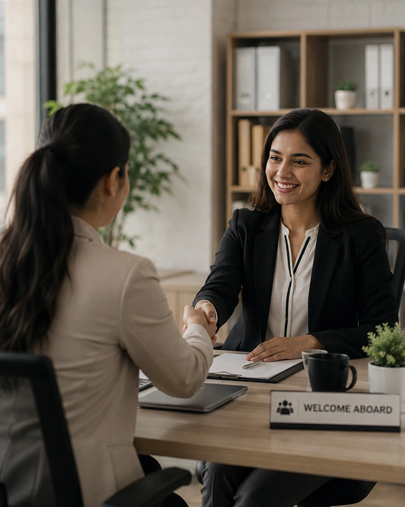 HR onboarding and clearance