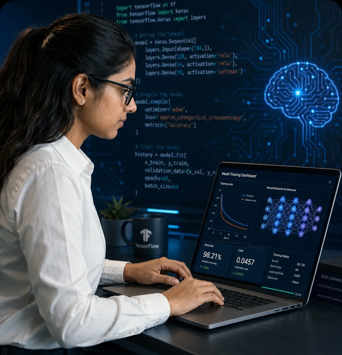 Machine Learning Engineers Team at Work