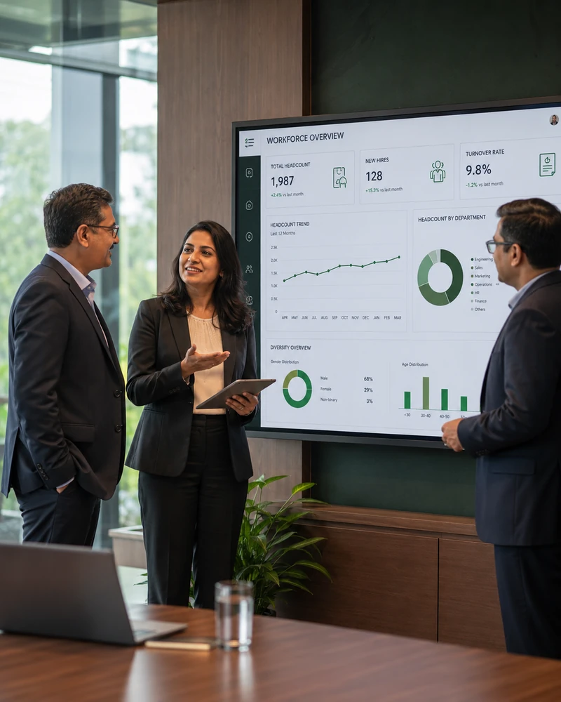 Leadership workforce visibility
